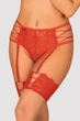Трусики с открытым доступом Obsessive 42/44(S/M) Красный (101488) - изображение 1