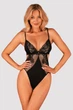Боді Obsessive 44/46(M/L) Чорний (100868) - зображення 1
