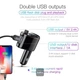 ФМ модулятор с подключением флешки BASEUS Locomotive with Bluetooth FM (2USB, 2.4A, BT4.2). Black - изображение 8