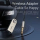 Bluetooth аудио адаптер для авто Baseus Audio Wireless Adapter Cable (громкая связь, микрофон, BT5.0). Black - изображение 8