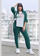Летний костюм тройка 6025221 Темно-Зеленый 58-60 - изображение 1