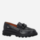 Loafersy damskie skórzane VENEZIA G009LEBLOBM086 36 Czarne (5906140547823) - obraz 3