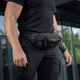 Сумка M-Tac Tactical Waist Bag GEN.II 32 х 13 х 5 см Чорний - зображення 7