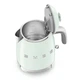 Електричний чайник Smeg, в ретро стилі, Зелений, 800 мл, KLF05PGEU - зображення 3