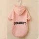 Рожевий Худі Security на флісі для котів 2XL - зображення 1