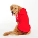 Толстовка для собак однотонная Pet Style "Спорт" Красная 5XL - изображение 1