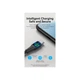 Дата кабель USB 2.0 AM to USB-C 1.5m 3.0A 18W PVC black VENTION (CTHBG) - зображення 9