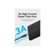 Дата кабель USB 2.0 AM to USB-C 1.5m 3.0A 18W PVC black VENTION (CTHBG) - зображення 3