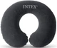 Подушка надувная Intex 68675 дуга вельвет 36х30х10 см Черная - изображение 2