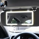 Зеркало на козырек автомобиля с LED подствекой на акумуляторе - изображение 1