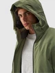 Куртка демисезонная с капюшоном мужская 4F Technical Jacket M563 4FWAW24TTJAM563-43S S Хаки (5905700102724) - изображение 6