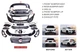 Комплект обвісів AMG для Mercedes GLA X156 2014-2019 рр - зображення 2