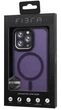 Чехол матовый Fibra Matte Metal Buttons with MagSafe для Apple iPhone 15 Deep Purple - изображение 2