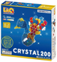 Klocki konstrukcyjne LaQ Crystal 200 elementów (4952907007278) - obraz 1