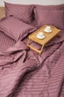 Пододеяльник Moon&Star Satin Stripe Garnet Евро 200x220 см (MS-870000428) - изображение 4