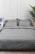 Пододеяльник Moon&Star Satin Stripe Stripe Gray Полуторный Евро 160x220 см (MS-870000461) - изображение 2