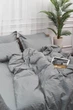 Пододеяльник Moon&Star Satin Stripe Stripe Gray King Size 220x240 см (MS-870000464) - изображение 3