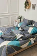 Пододеяльник Moon&Star Микросатин Premium Triangles King Size 220x240 см (MS-870000534) - изображение 3