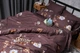 Пододеяльник Moon&Star Микросатин Premium Floral Mocha Полуторный Евро 160x220 см (MS-870000546) - изображение 5