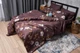Пододеяльник Moon&Star Микросатин Premium Floral Mocha King Size 220x240 см (MS-870000549) - изображение 4