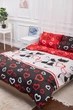 Пододеяльник Moon&Star Бязь Gold Люкс Love Cats Евро 200x220 см (MS-870000578) - изображение 1