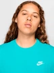 Футболка хлопковая мужская Nike M Nsw Club Tee AR4997-345 S Голубая (196975171095) - изображение 4