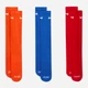 Набор женских носков высоких хлопковых Nike U Nk Everyday Plus Cush Crew SX6888-966 34-38 3 пары Разноцветный (196976206062) - изображение 2