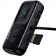 FM-трансмітер (модулятор) Baseus T-typed S-16 Wireless MP3 Car Charger (CCTM-E01/CCMT000201) Black - зображення 2