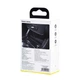 FM-трансмітер (модулятор) Baseus T-typed S-16 Wireless MP3 Car Charger (CCTM-E01/CCMT000201) Black - зображення 5