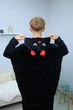 Пижама Кигуруми My Kigu Мужская Летучая Мышь Черный размер XL 175-185 см (21052411) - изображение 7