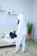 Піжама Кігурумі My Kigu Жіноча Беззубик Денна Фурія Білий Розмір L 165-175 см (108541) - зображення 4