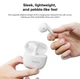 Бездротові навушники Realfit TWS BT5.3 White (6973356421086) - зображення 7