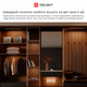 Світлова панель з датчиком руху Yeelight Motion Sensor Closet Light A40 Black - зображення 6
