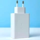 Блок живлення Trio 65Вт, 25Вт, 15Вт 65W 2USB-C + USB Premium Quality Series 1:1 Note10, Note20, GalaxyS10, GalaxyS20, GalaxyS21, GalaxyS22, iPhone8, iPhone11 W - зображення 1