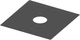 TECEdrainpoint S гідроізоляційна манжета EPDM для кріплення фланцевих з'єднань 500 x 500 (3690006) TM TECE - зображення 1