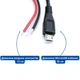 Преобразователь напряжения 12В-5В 3А MicroUSB, скрытая проводка авто 670676 - изображение 2