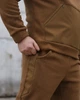 Костюм спортивный флисовый с усилением Софтшелл Койот 44-46 - изображение 3