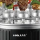 Электрошашлычница Sokany SK-6114 1500W вертикальная на 11 шампуров - изображение 3