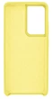 Чохол Silicone case Camera Protective Samsung S21 Ultra (20) жовтий Yellow - зображення 3