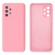 Чохол Silicone case Camera Protective Samsung A32 4G (17) рожевий Light Pink - зображення 1
