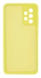 Чехол противоударный Silicone case защита камеры Kassel для Samsung A72 (20) желтый Yellow - изображение 3