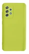Чохол Silicone case Camera Protective для Samsung A72 (06) лимонний Flash - зображення 2