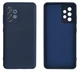 Чохол Silicone case Camera Protective Samsung A72 (08) темно синій Dark Blue - зображення 1