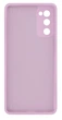 Чохол Silicone case Camera Protective Samsung S20 FE (24) чорничний Blueberry - зображення 3