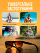 Сонцезахисні окуляри поляризаційні полароїд чоловічі жіночі сонячні полароїди для риболовлі та відпочинку полароід polaroid від сонця Kdeam з поляризацією чорні (KD156) - зображення 4
