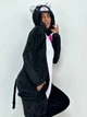 Піжама кігурумі My Kigu Жіноча Кіт Чорний розмір XL 175-185 (107441) - зображення 7