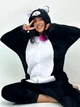 Піжама кігурумі My Kigu Жіноча Кіт Чорний розмір S 144-155 см (107441) - зображення 10