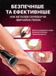Электрическая пилка электро пемза для пяток и ног электропемза аккумуляторная роликовая шлифовальная машинка аппарат терка с функцией самоочищения и аккумулятором черная (ECR-658B) - изображение 8