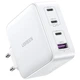 Зарядний пристрій Ugreen CD226 4xUSB 100W GaN 3хUSB-C+USB-A PD 3.0/2.0 White (15337) - зображення 2