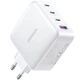 Зарядний пристрій Ugreen CD226 4xUSB 100W GaN 3хUSB-C+USB-A PD 3.0/2.0 White (15337) - зображення 3